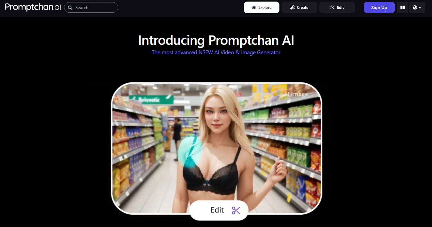 нейросеть Promptchan ai