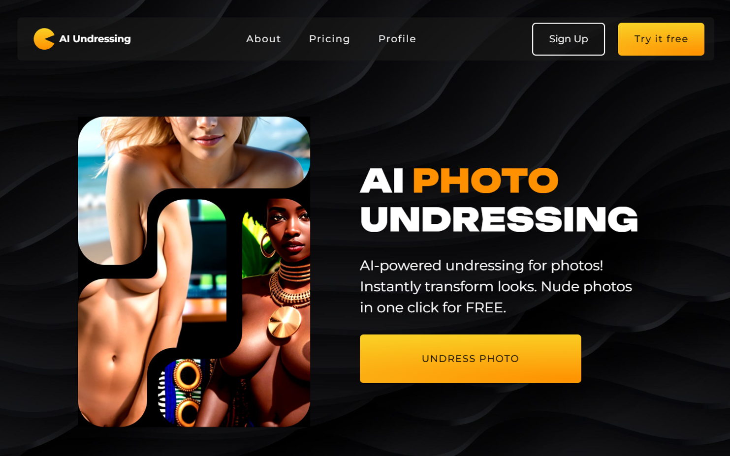 Сервис Undressing io