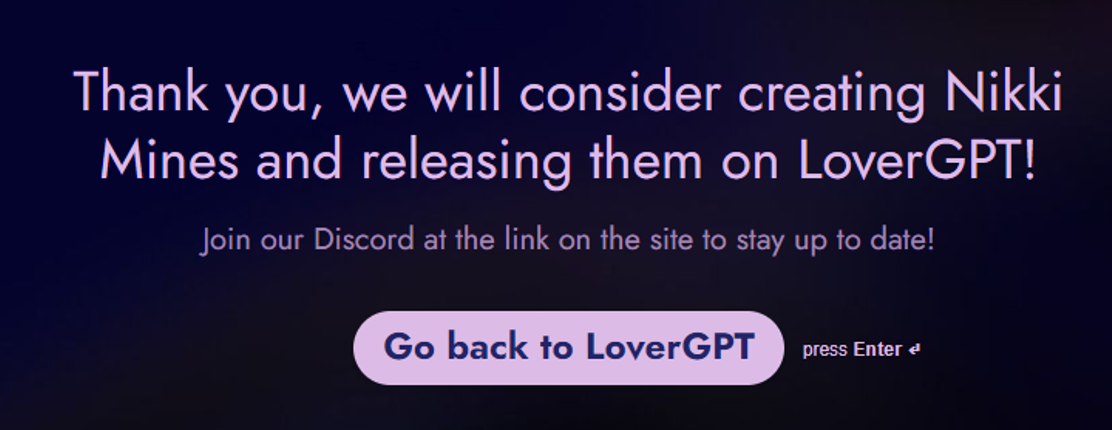 LoverGPT