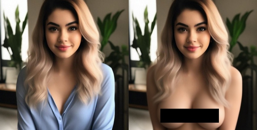Бот - Раздеть девушку по фотографии