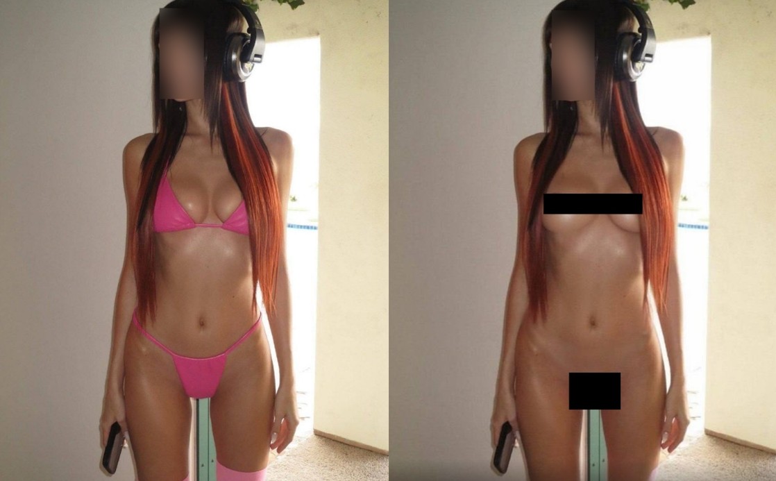 Bikini clothoff