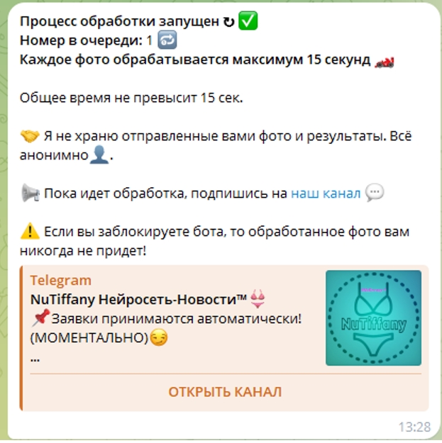 Оголятор Nud AI